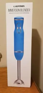 Chefman Immersion Stick Hand Blender with Stainless Steel Blades, Powerful .