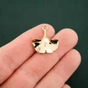 4 Leaf Gold Tone Charms - GC1104