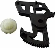 ESC Auto Parts EDP203+EDP548 Side Sliding Rear Door Central Lock Repair Gear Set 7H0827201BA 2K0843653 Compatible With VW Caddy 3 Transporter T5 Caravelle