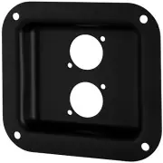 Punched Dish for 2x D Series for speaker cabinet D0947K 4" x 4-3/8" Penn Elcom
