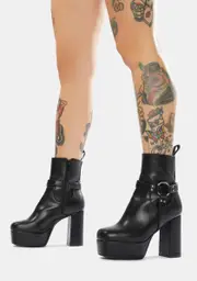 [Lamoda] In Control Platform Harness Boots