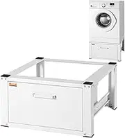 VEVOR Laundry Pedestal 686mmmW x 366mmH, Washer And Dryer Base Stand Platform Universal Fit 299kg Capacity, Heavy Duty Multi-Functional Base for Washing Machine with Drawer & Rich Accessories