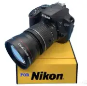 PROFESSIONAL WIDE ANGLE Macro Lens for Nikon D3300 D5300 D5000 D1 FM2 D5100 D60