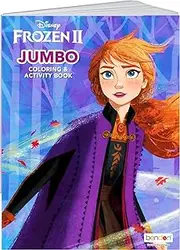 Disney Coloring Book Frozen 2 Arts Crafts Coloring, Painting Gift Set, Perforated Paper - Healthy Educational Play, for Kids Girls Boys Toddlers