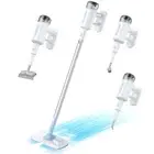 Steam Mop with Detachable Handheld Steamer Suitable for Hardwood, Tile, Lamin...