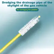 Car Flexible Drain Dredge Sunroof Cleaning Scrub Brush Accessories Tool -US