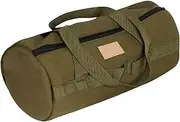 Tent Peg Storage Bag,Canvas Tool Bag | Large Capacity Craftsman Bag Tear-Resistant Hangings Design Wear-Resistant for 11.8 in Tent Pegs Puchen