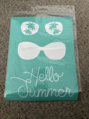 Chalk Couture Hello Summer B191112 Sign Retired Transfer Stencil New 8x10 Size
