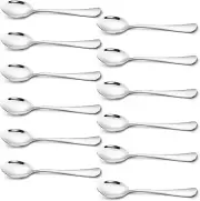 12 Piece Table Spoons Set 18/10 Stainless Steel Dinner Tablespoons Soup Flatware