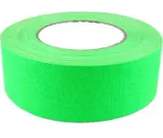 American Recorder 2" x 50 Yards Full Roll Gaffers Tape - Neon Green