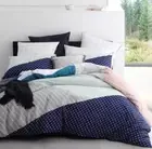 LOGAN & MASON ARLO SCANDI QUILT COVER SET IN SIZE SINGLE BED. BRAND NEW.