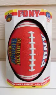 Bronx Toys Fire Department New York Red Football Toy New 2011 Free Shipping