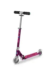Micro Kickboard- Sprite LED - 2 Wheeled Kick Scooter Ages 6+ to Teen, fold-to...