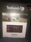 Irelamb Samuel Lamont Grp. Virgin Wool Knee Rug Blanket Throw Fleece MSRP $350 *