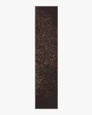 75' x 365' | Machine Washable Runner Rug | Kid & Pet Friendly | Indoor Rug | Terran Burgundy Flatwoven Rug by Architectural Digest | Ruggable