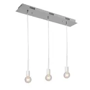 Mooney 3 Lights Modern Pendant White | Marden Designer