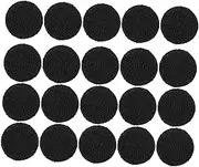 iplusmile 20pcs Round Fasteners Adhesive Strips for Office Decor Heavy Duty Mounting Tape