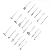Stone Carving Set Diamond Burr Bits,20PCS Polishing Kits Rotary Tools2959