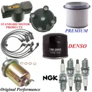Tune Up Kit Filters Cap Wire Spark Plugs For HUYNDAI SONATA L4 2.4L 1989-1991