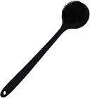 Silicone Body Scrubber, Long Handle Back Scrubber for Shower, Silicone