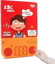 Joyfia Interactive Children's Sound Book, ABCs & Number Learning Audio Developmental Book, Educational Sensory Musical Toys for Toddlers 1-3, Birthday Gifts for Boys & Girls (Alphabet-Themed)