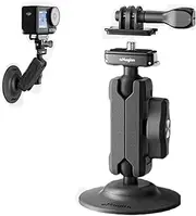 Zephyrona Flexible Adhesive Base - 1-4 Joint Ball Metal Arm Clamp Mount for Action Camera/DJI/Go Pro Mounting Accessory