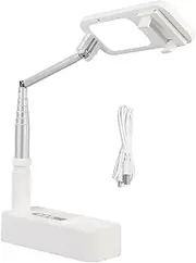 Selfie Light with Stand and Phone Holder,Recording Phone Mount Up to 51 Inch High, Foldable Phone Mount for Video Streaming