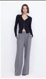 BEC + BRIDGE IMRIE ZIP KNIT TOP Size:S RRP$220