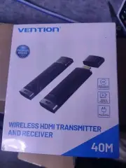 Vention Wireless HDMI Transmitter And Receiver 40M 5 GHZ Mirror Extend USB-C NEW