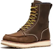[ROCKROOSTER] Mantua - 8 inch Soft toe Work Boots for Men