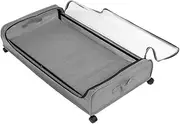 Kichvoe under Bed Storage Cart Multi-function Organizing Bin with Wheels Space-saving for Clothes Toys Books