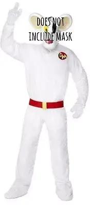 NEW TV Adult Danger Mouse Secret Agent DELUXE COSTUME