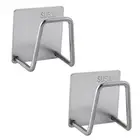 Stainless Steel Kitchen Gadget Sink Drainer Sponges Holder Soap Storage Rack
