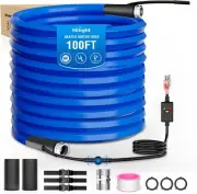 Nilight 100FT Heated Water Hose RV 5/8??Inside Diameter -45??F Freeze Protaction