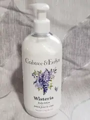 CRABTREE & EVELYN WISTERIA BODY LOTION 16.9FLOZ