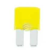 Jaylec FU2120BL Micro 2 Blade Fuse 20A Yellow 5 Pack