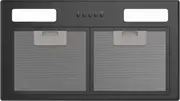 Haier 500 Series 60cm Integrated Insert Wall Rangehood, Black