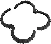 Drone Propeller Guard,Lightweight Anti Collision Shock Absorbing Propeller Protective Cover, for Drone (Black) Drone Propeller Guard