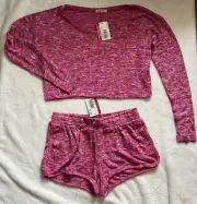 womens vintage supre top and shorts set, size M, bnwt
