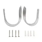 2Pcs Drapery Ties Curtain Holders Wall Mounted Hooks for Various Curtain Types