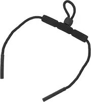 [LALAFINA] Floating Eyeglass Strap for Water Sports Durable Floating Glasses Holder for Rafting Fishing and for Sunglasses and Eyeglasses Black