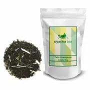 Tulsi Lemongrass Green Tea Basil Flavored Loose Leaf Herbal Refreshing Chai New