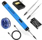 Mini Cordless Soldering Iron Kit, USB Rechargeable Portable Cordless Soldering I