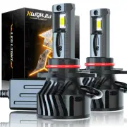 XWQHJW 9005 (HB3) LED Bulbs Conversion Headlight Kit Mini Sized CanBus Ready 70W