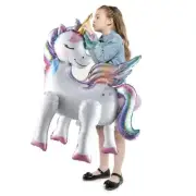 Unicorn Foil Balloon Inflatable Standing Unicorn Balloons Birthday Party
