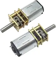 CHANCS N20 DC Geabox Motor 12V 30RPM Small Motor for Robot Wheel DIY Toys 2PCS