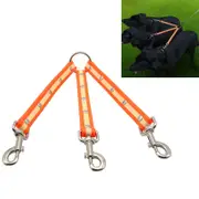 3 In 1 Tangle Free Dog Leash 25Cm Length Orange