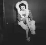 Gloria OMalley Rockettes Precision Dance Company Backstage Radio C- Old Photo