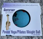 Aeromat Total Solution Power Yoga / Pilates Weight Ball With Handle by AGM Group