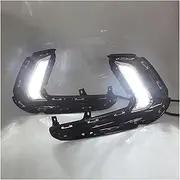 Fog Lights For Hyundai For Elantra 2016 2017 2018 Fog Light Assembly Front Bumper LED Daytime Running Light Car LED Turn Signal Fog Lamps Fog Light Lamp Assembly